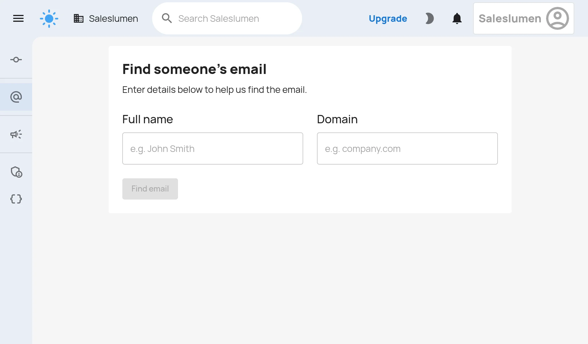 Email finder